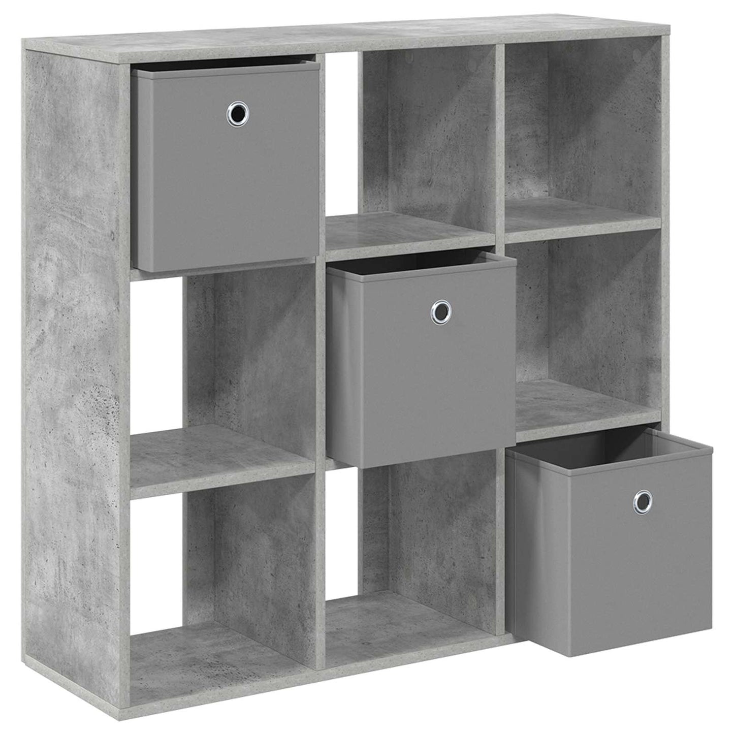 Sideboard med skuffe Beton Grå 88,5 x 29 x 84,5 cm