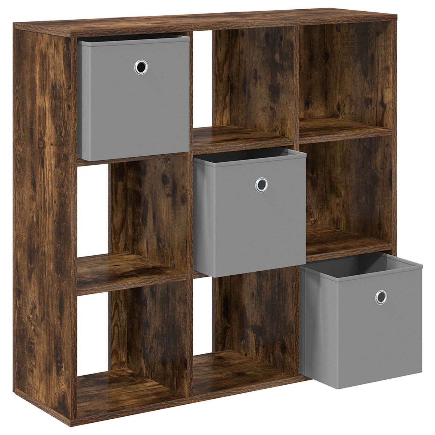 Sideboard med skuffe Røget eg 88,5 x 29 x 84,5 cm