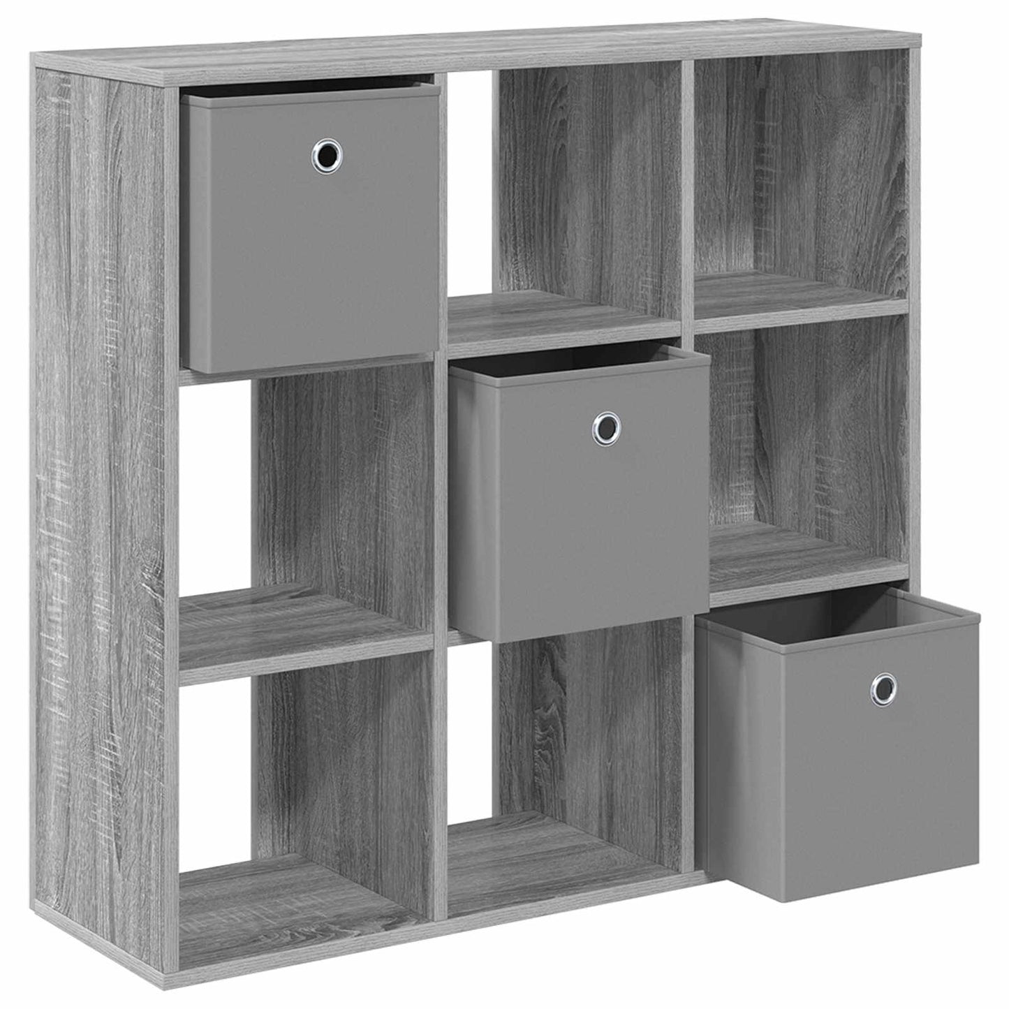Sideboard med skuffe Grå Sonoma 88,5 x 29 x 84,5 cm
