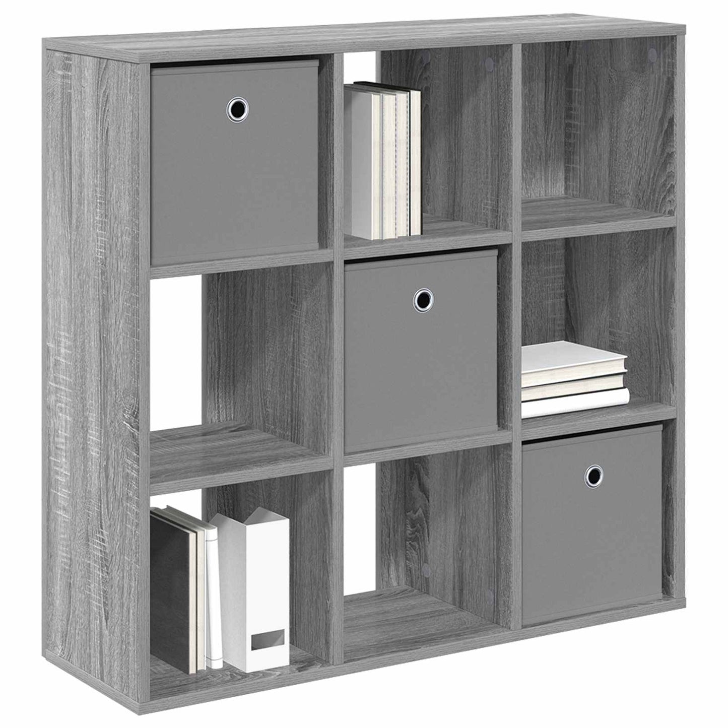 Sideboard med skuffe Grå Sonoma 88,5 x 29 x 84,5 cm