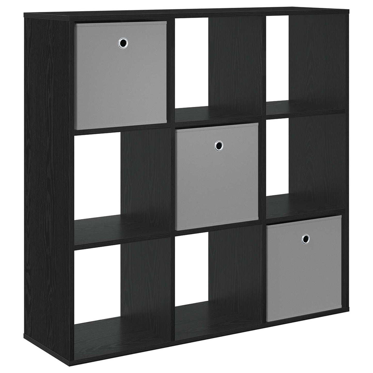 Sideboard med skuffe Sort eg 102 x 31 x 99,5 cm