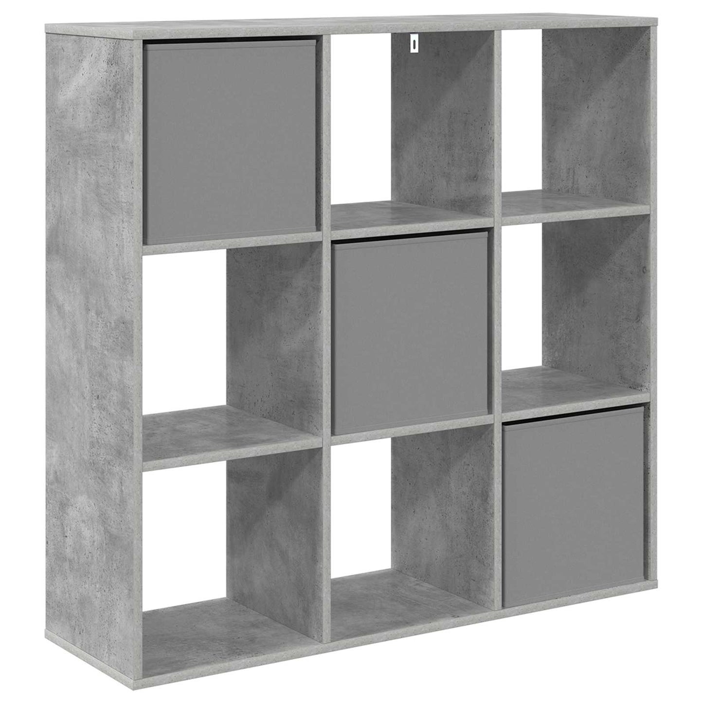 Sideboard med skuffe Beton Grå 102 x 31 x 99,5 cm
