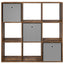 Sideboard med skuffe Røget eg 102 x 31 x 99,5 cm