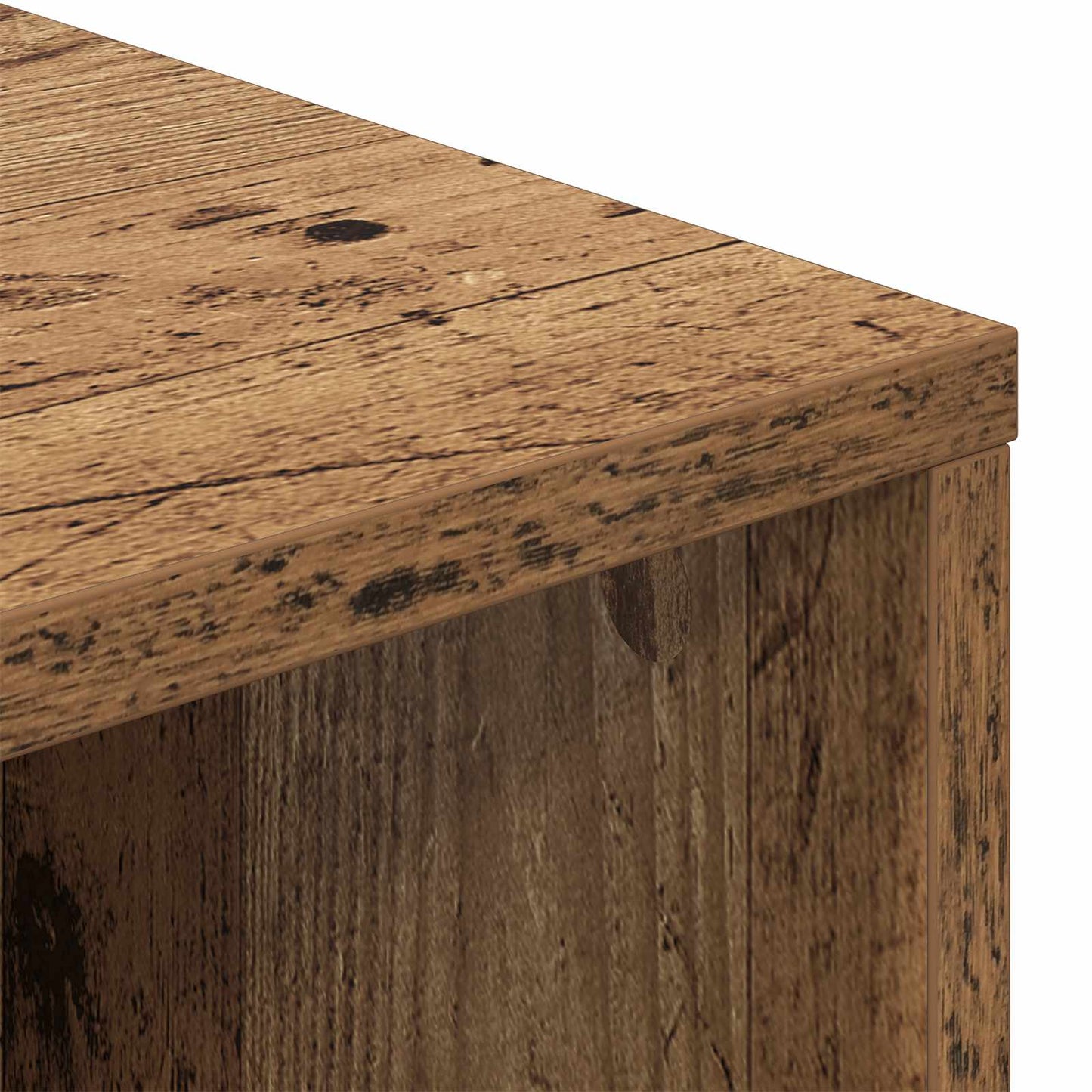Sideboard med skuffe Gammelt træ 102 x 31 x 99,5 cm