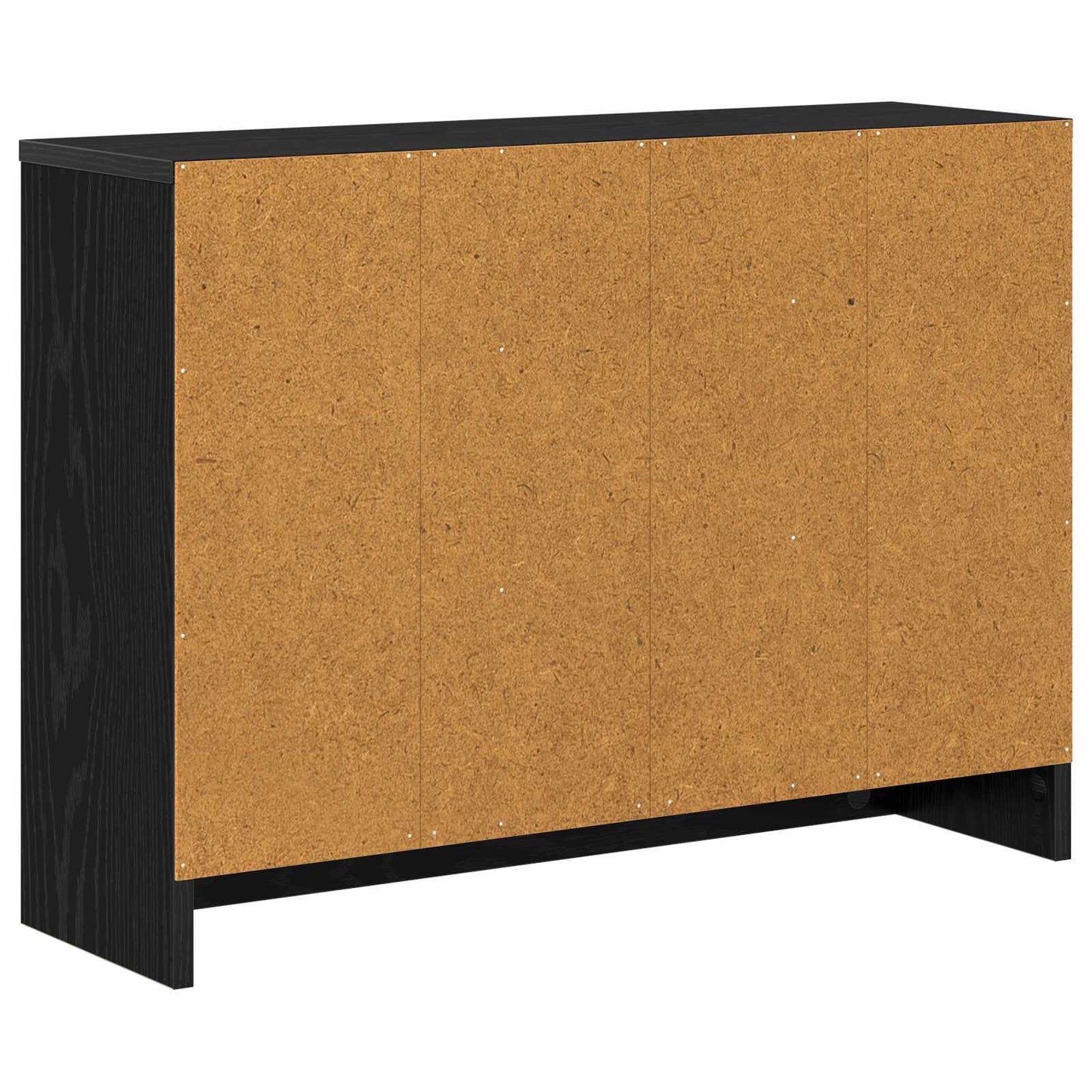 Sideboard med skuffe Sort eg 73,5 x 22,5 x 53,5 cm