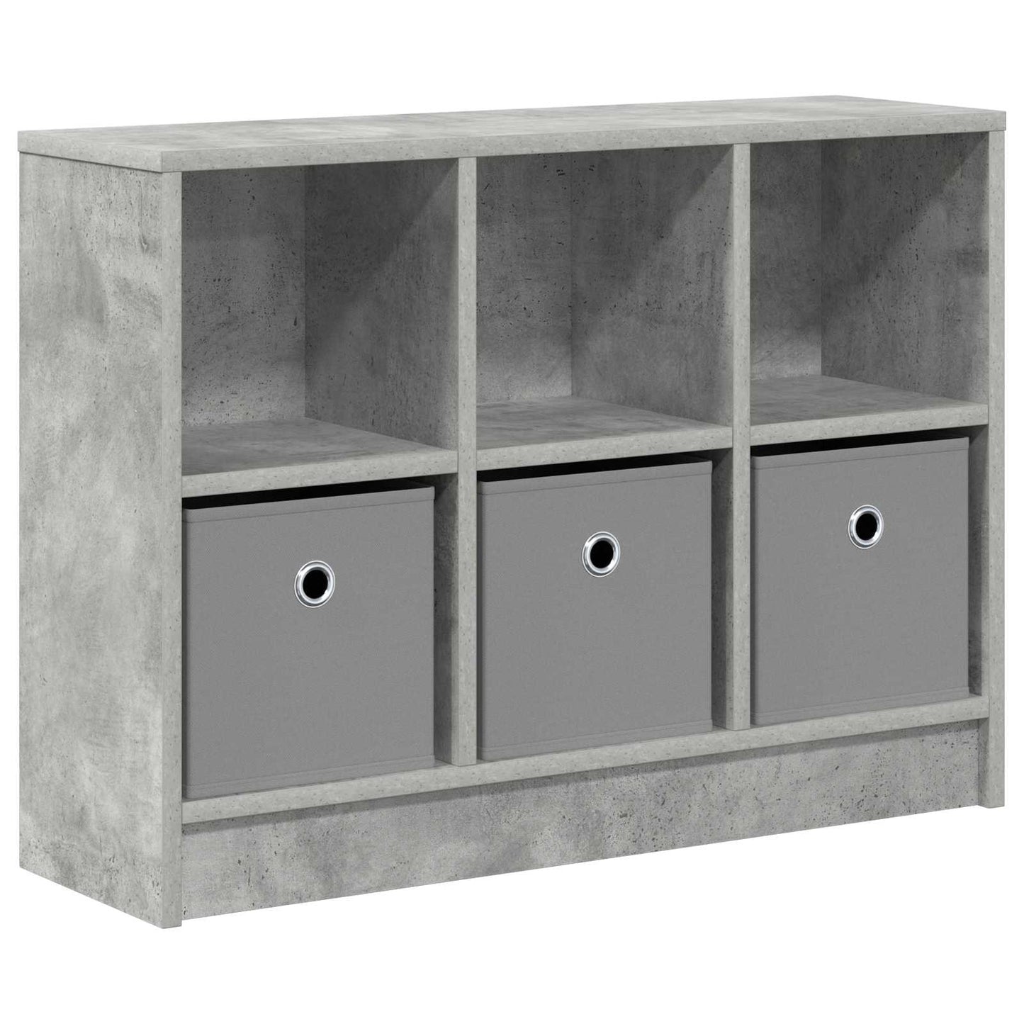Sideboard med skuffe Beton Grå 73,5 x 22,5 x 53,5 cm