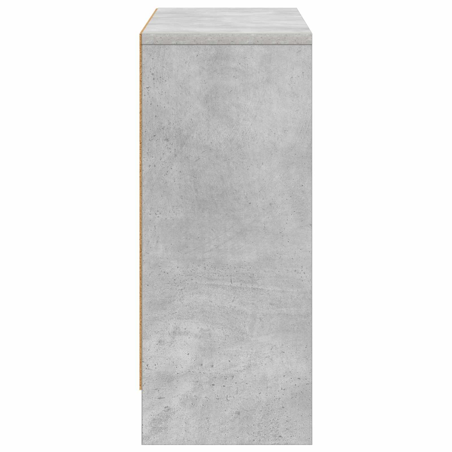 Sideboard med skuffe Beton Grå 73,5 x 22,5 x 53,5 cm
