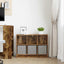 Sideboard med skuffe Røget eg 73,5 x 22,5 x 53,5 cm