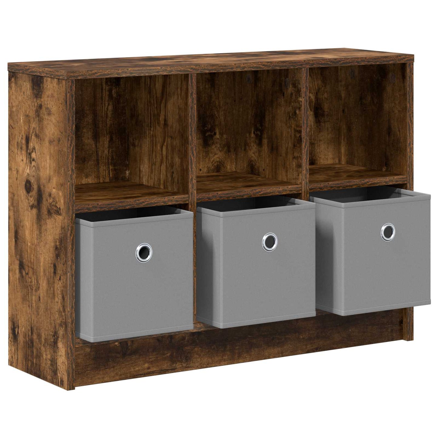 Sideboard med skuffe Røget eg 73,5 x 22,5 x 53,5 cm