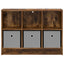 Sideboard med skuffe Røget eg 73,5 x 22,5 x 53,5 cm