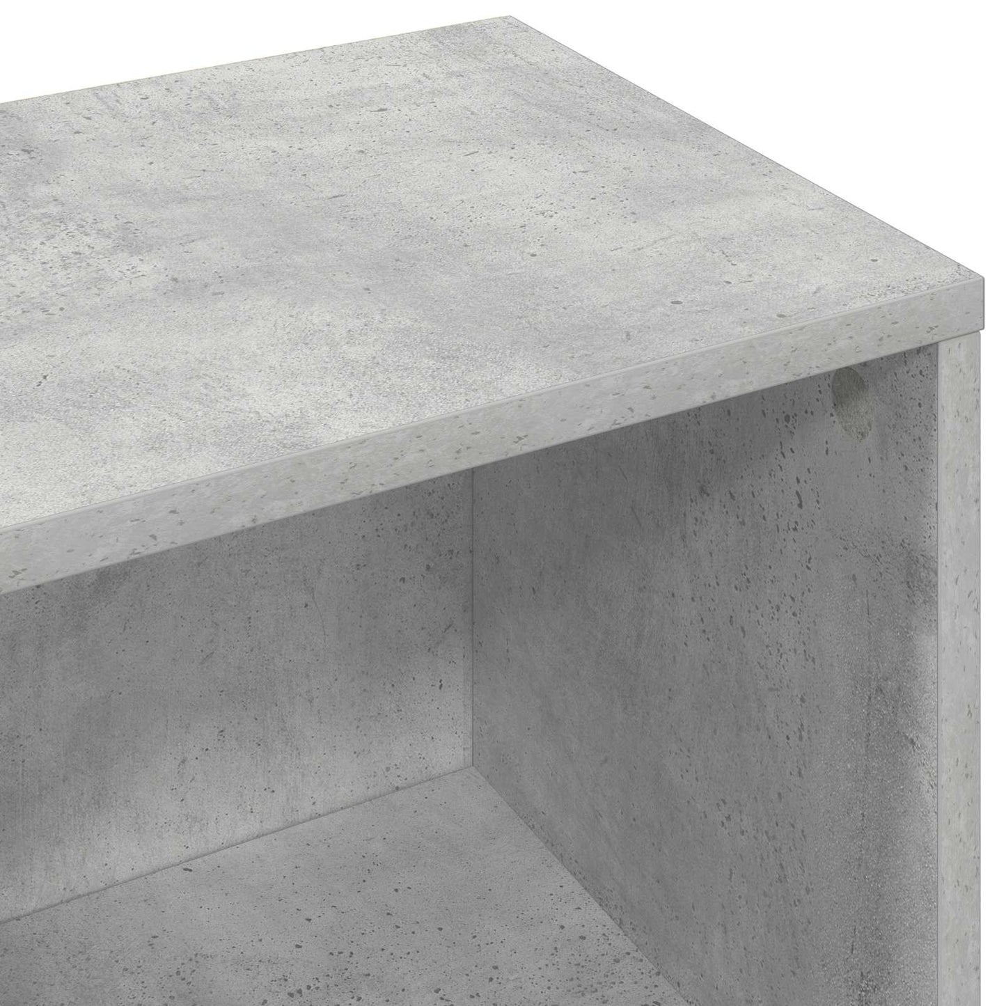 Sideboard med skuffe Beton Grå 88,5 x 27,5 x 63,5 cm