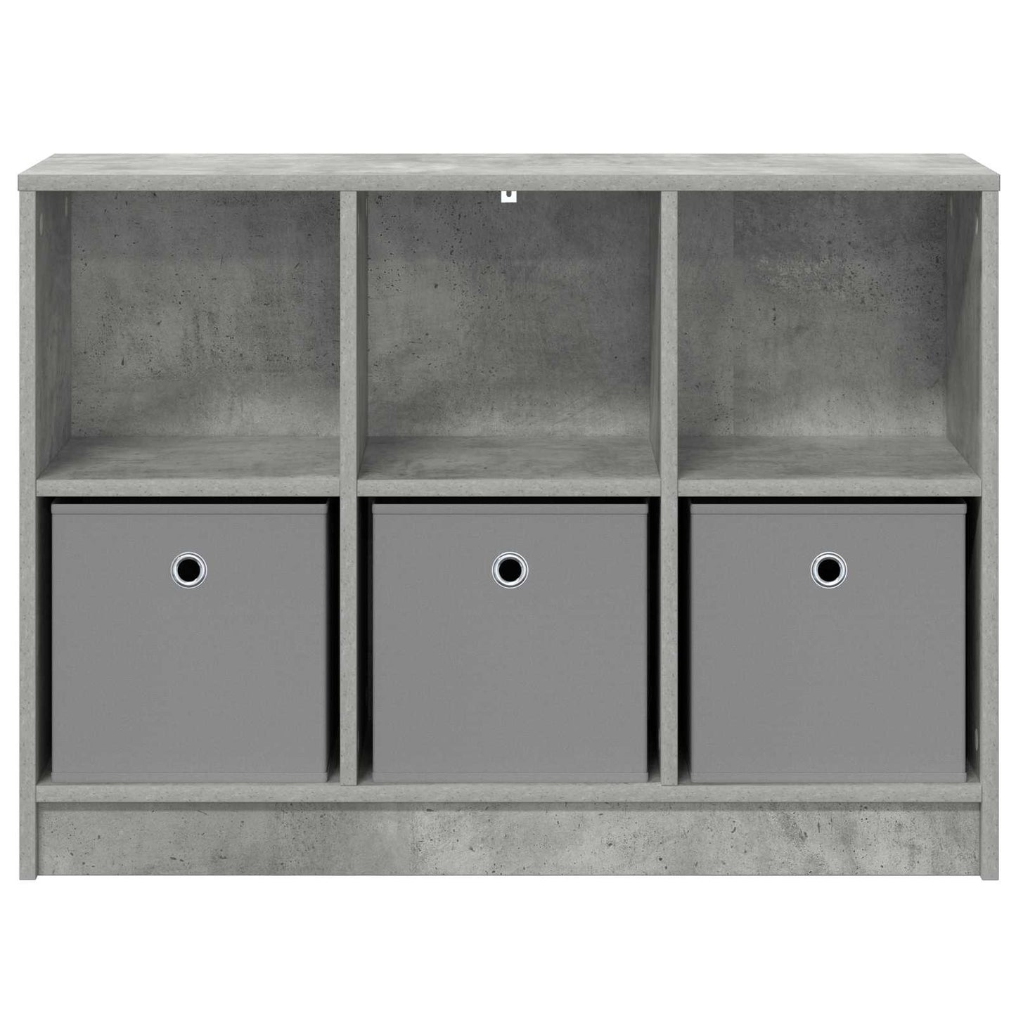 Sideboard med skuffe Beton Grå 88,5 x 27,5 x 63,5 cm