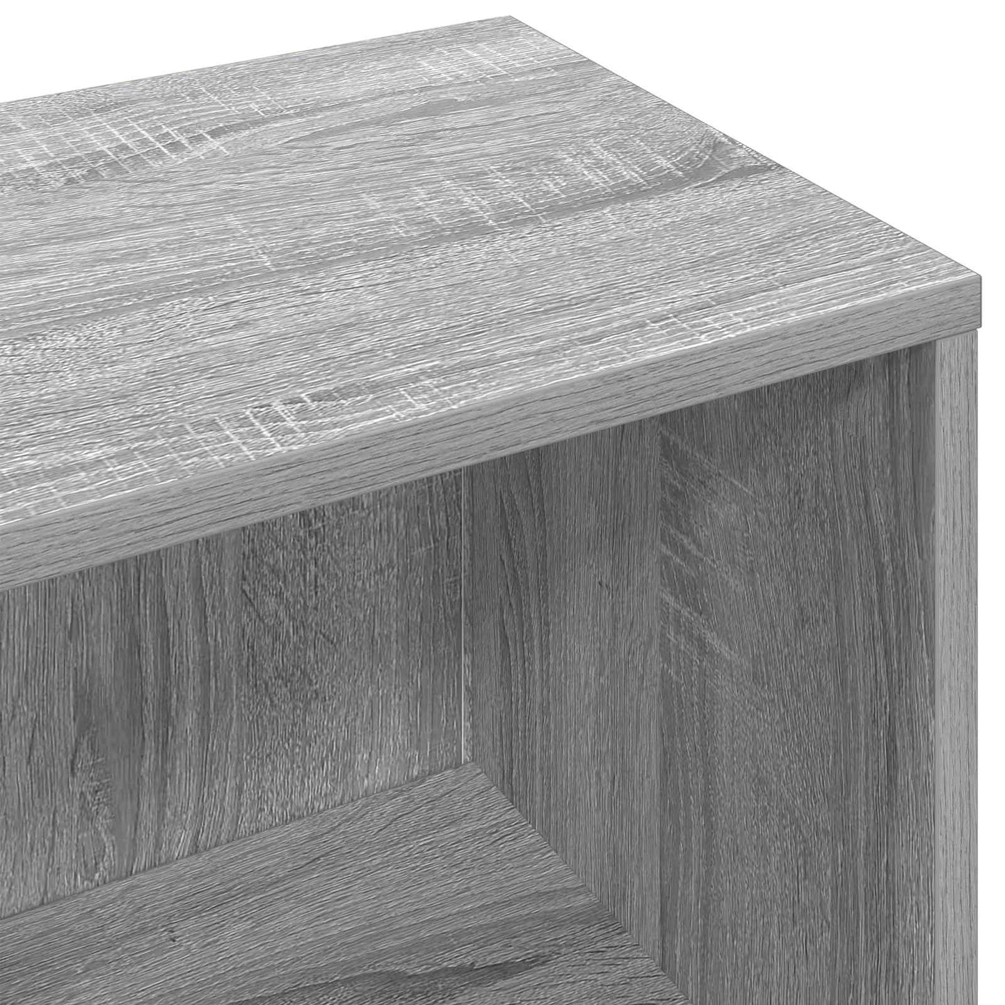 Sideboard med skuffe Grå Sonoma 88,5 x 27,5 x 63,5 cm