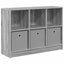 Sideboard med skuffe Grå Sonoma 88,5 x 27,5 x 63,5 cm