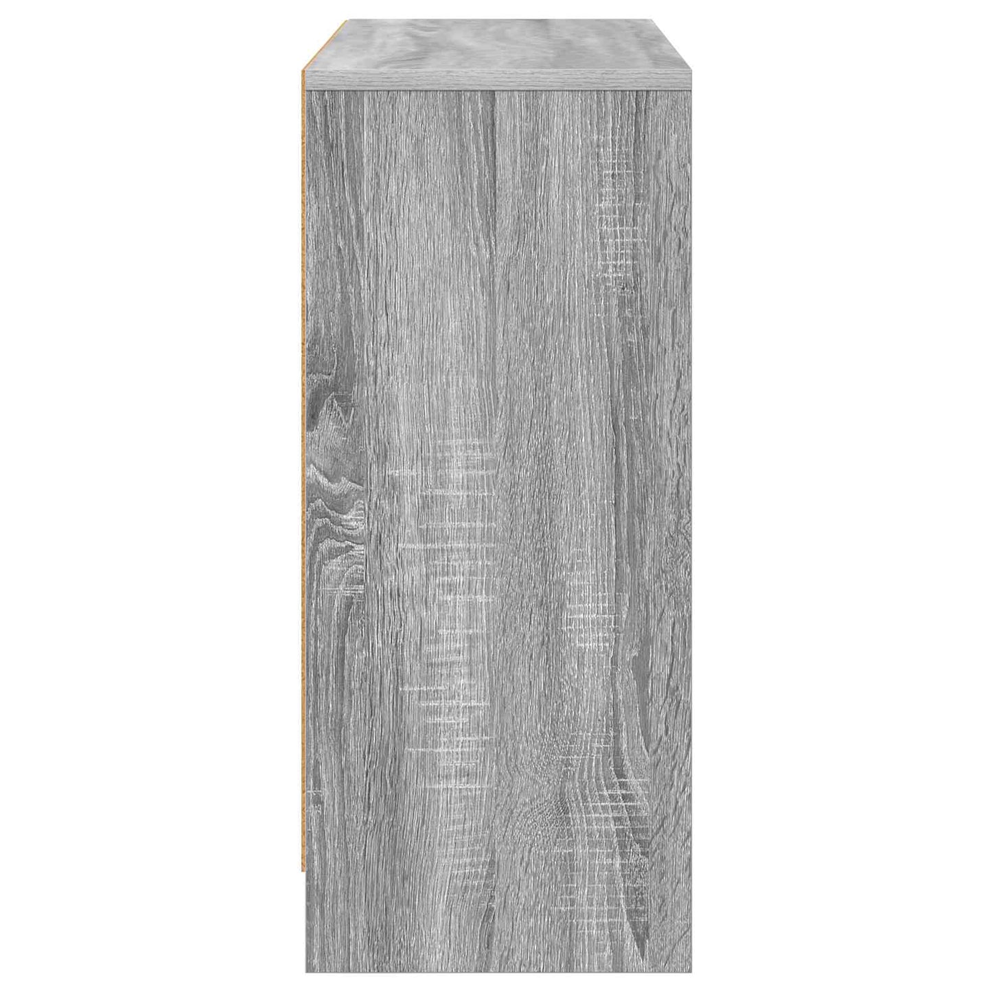 Sideboard med skuffe Grå Sonoma 88,5 x 27,5 x 63,5 cm