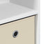 Sideboard med skuffe Hvid 102 x 32 x 73,5 cm