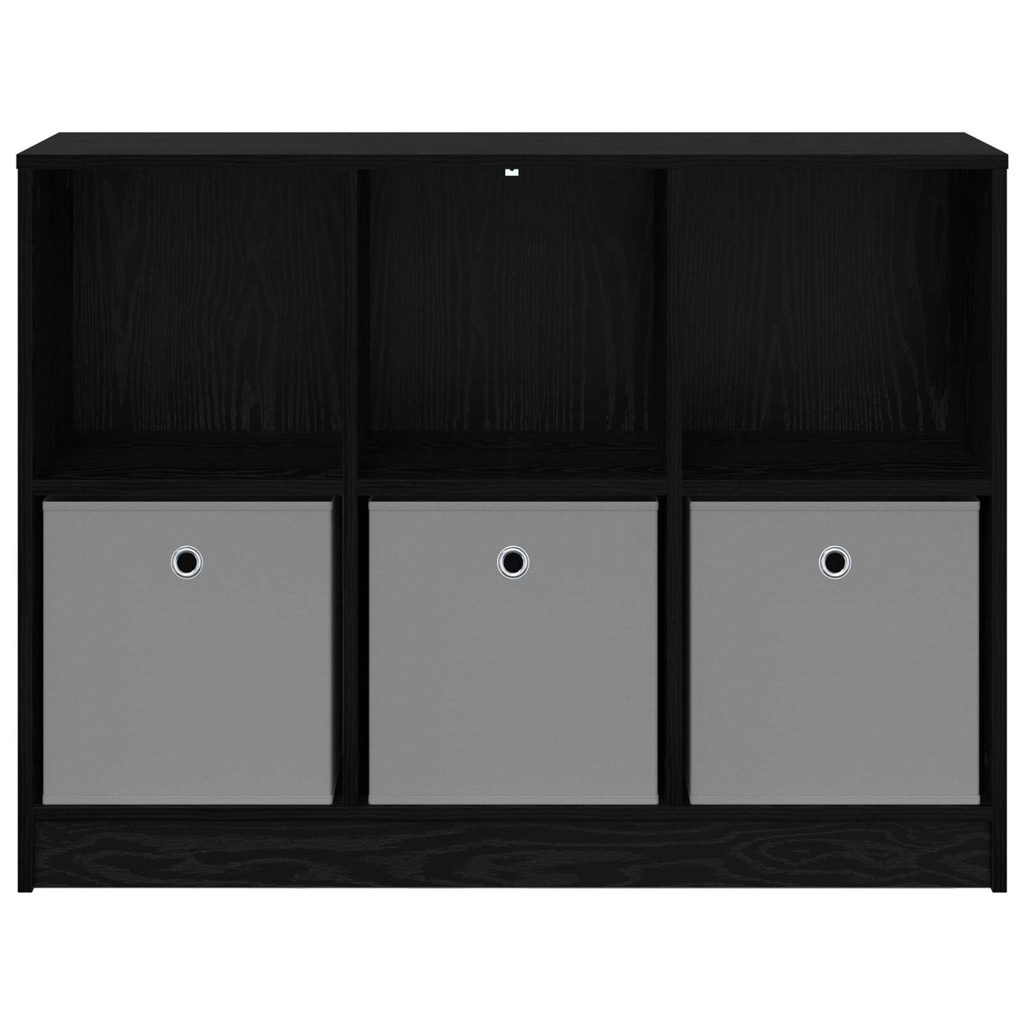 Sideboard med skuffe Sort eg 102 x 32 x 73,5 cm