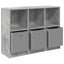 Sideboard med skuffe Beton Grå 102 x 32 x 73,5 cm