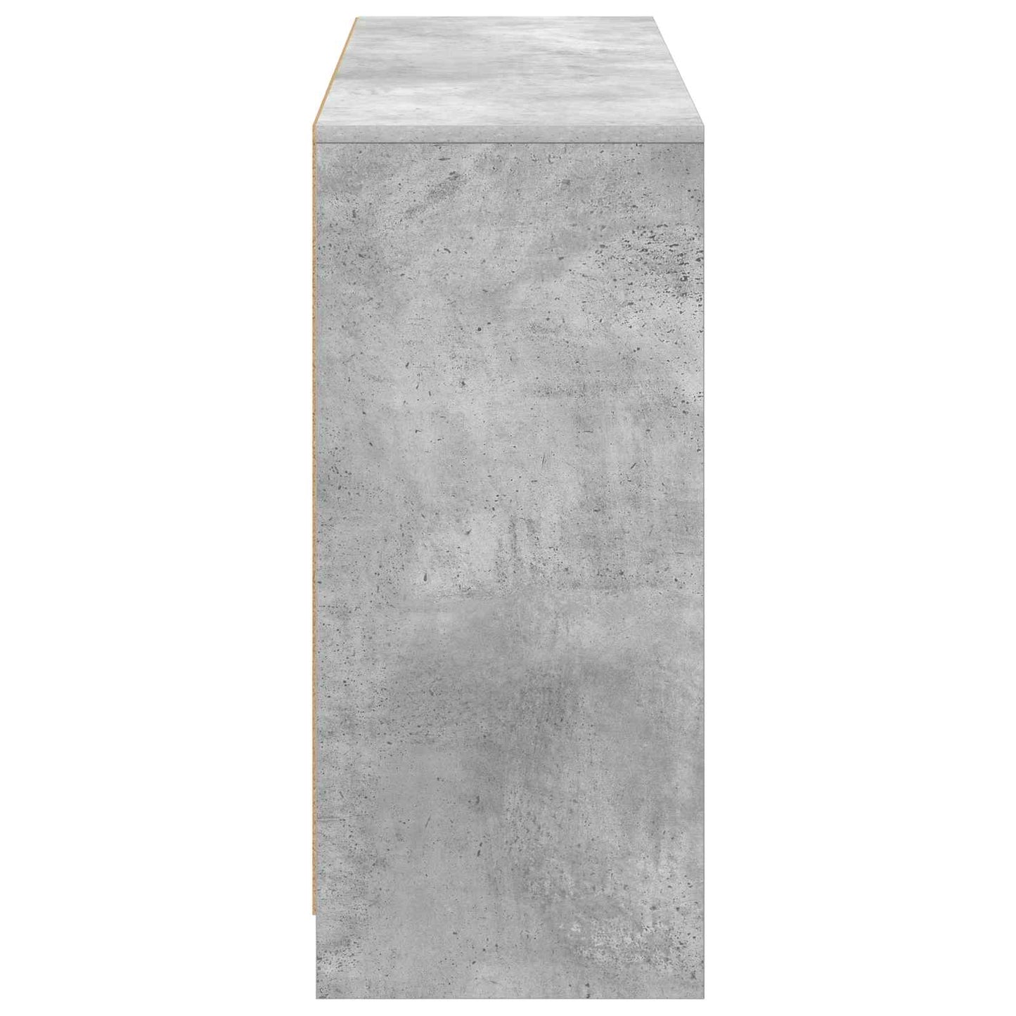 Sideboard med skuffe Beton Grå 102 x 32 x 73,5 cm