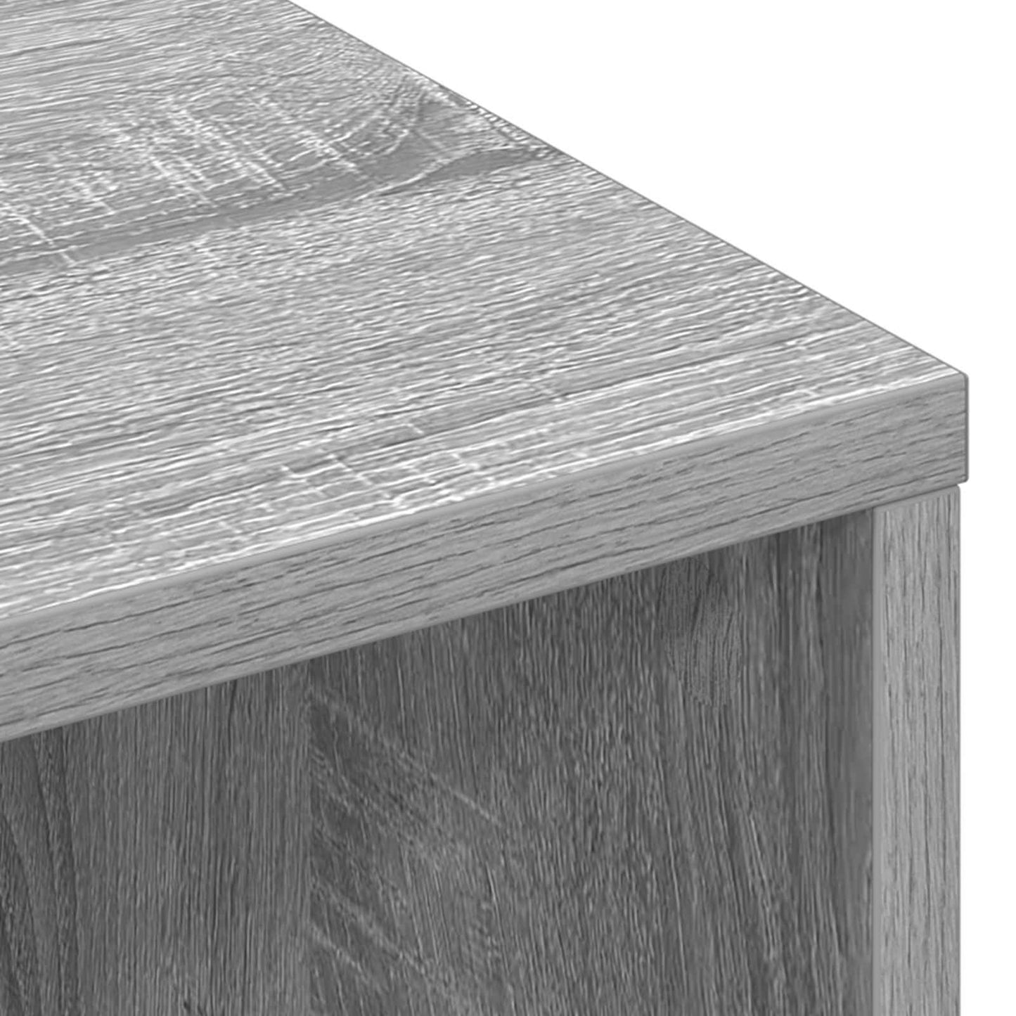 Sideboard med skuffe Grå Sonoma 102 x 32 x 73,5 cm