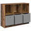 Sideboard med skuffe Gammelt træ 102 x 32 x 73,5 cm