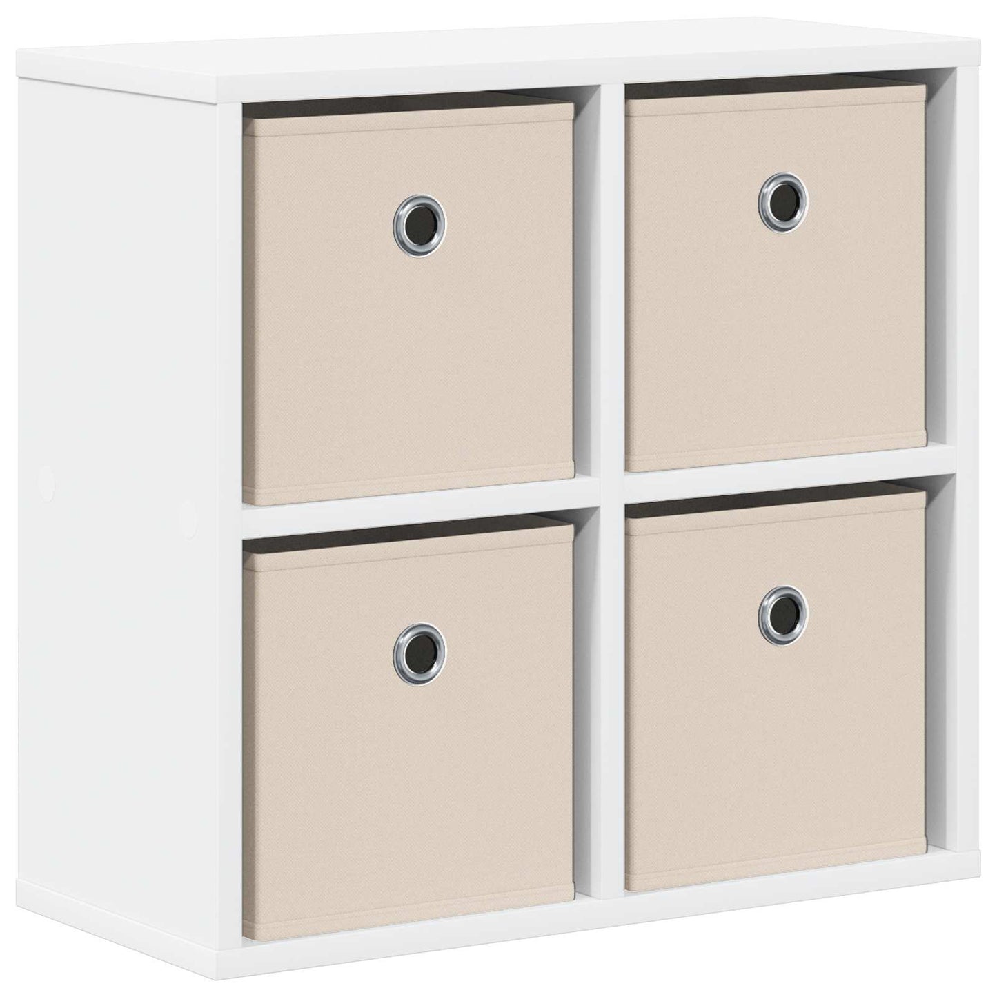 Sideboard med skuffe Hvid 49,5 x 22 x 47 cm