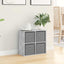 Sideboard med skuffe Beton Grå 49,5 x 22 x 47 cm