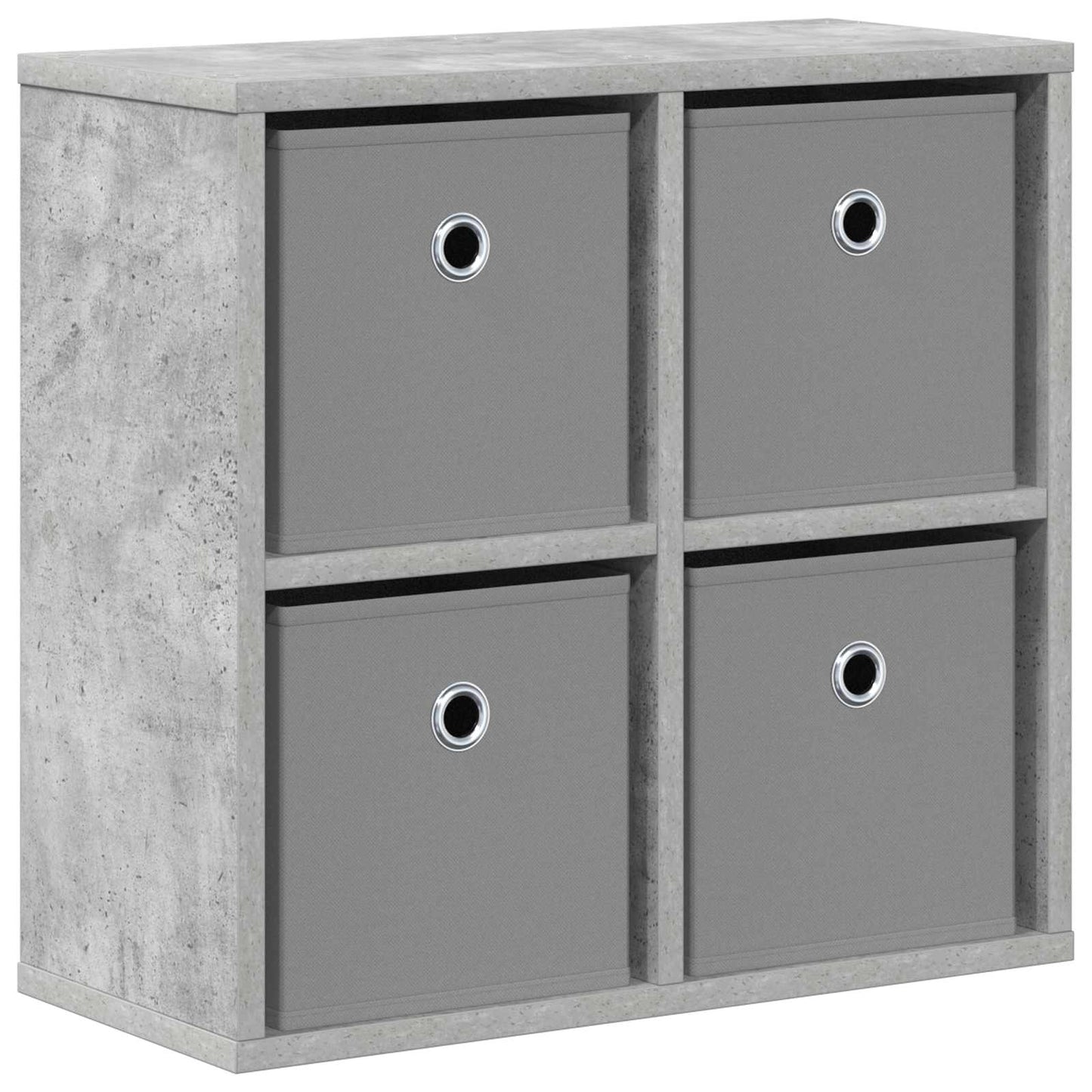 Sideboard med skuffe Beton Grå 49,5 x 22 x 47 cm