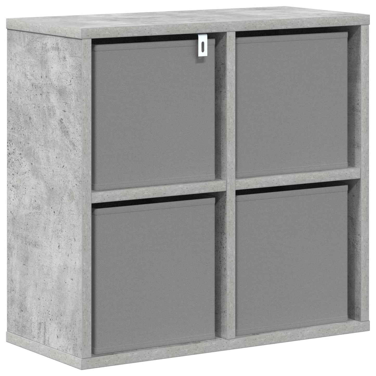 Sideboard med skuffe Beton Grå 49,5 x 22 x 47 cm