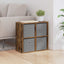 Sideboard med skuffe Røget eg 49,5 x 22 x 47 cm