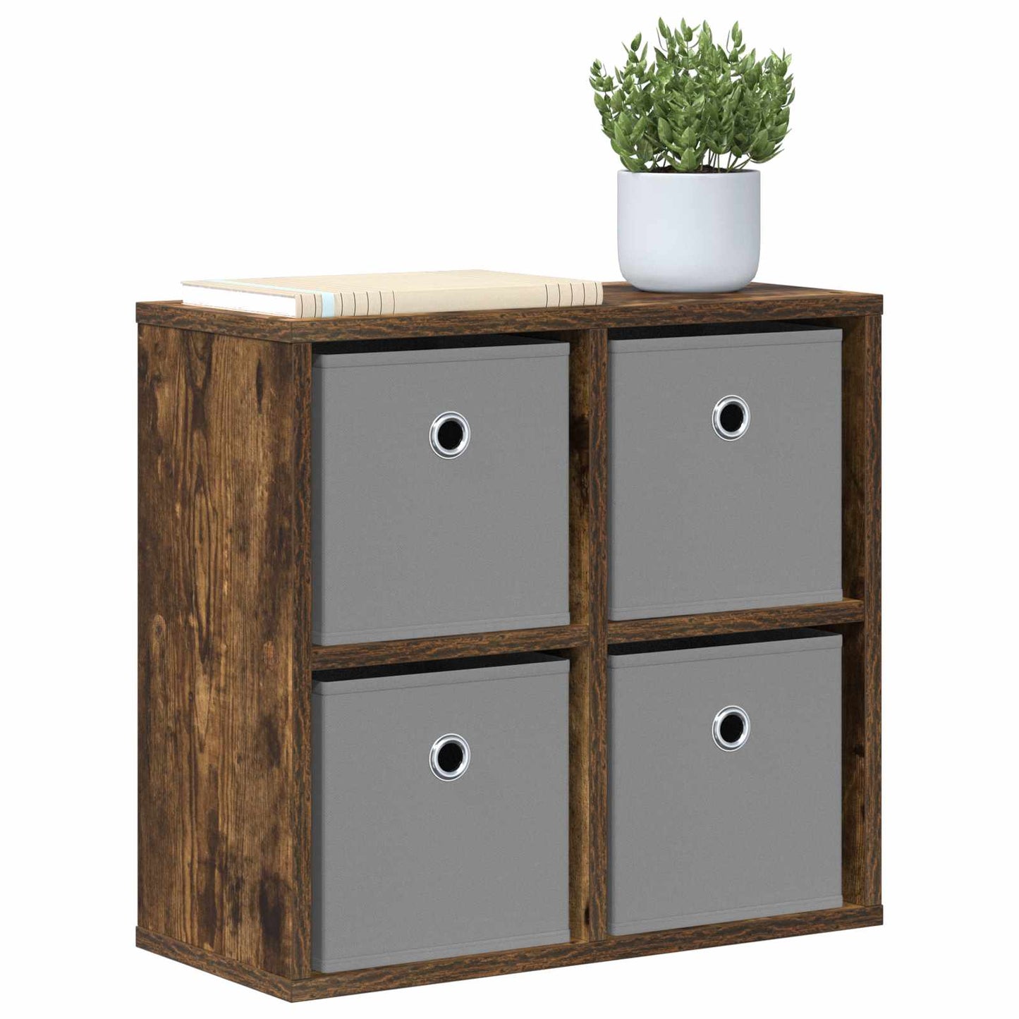 Sideboard med skuffe Røget eg 49,5 x 22 x 47 cm