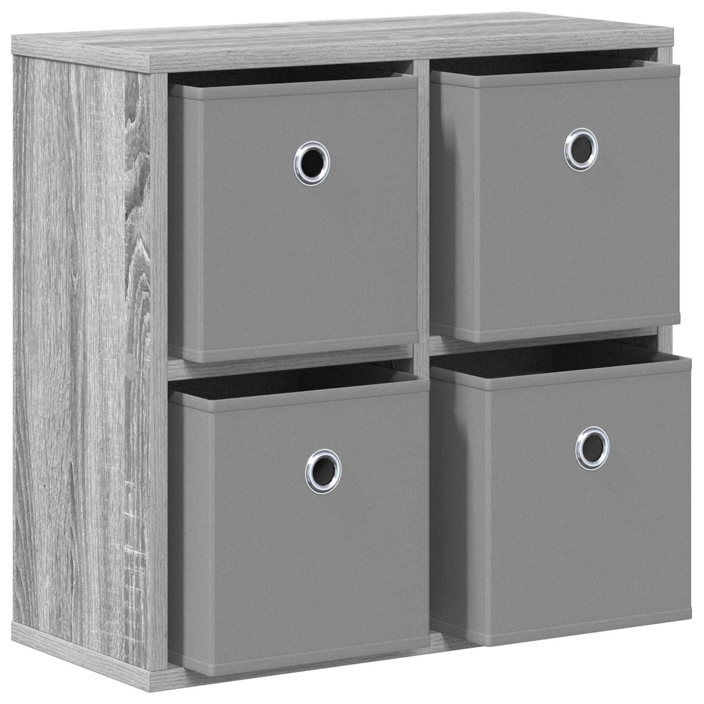 Sideboard med skuffe Grå Sonoma 49,5 x 22 x 47 cm