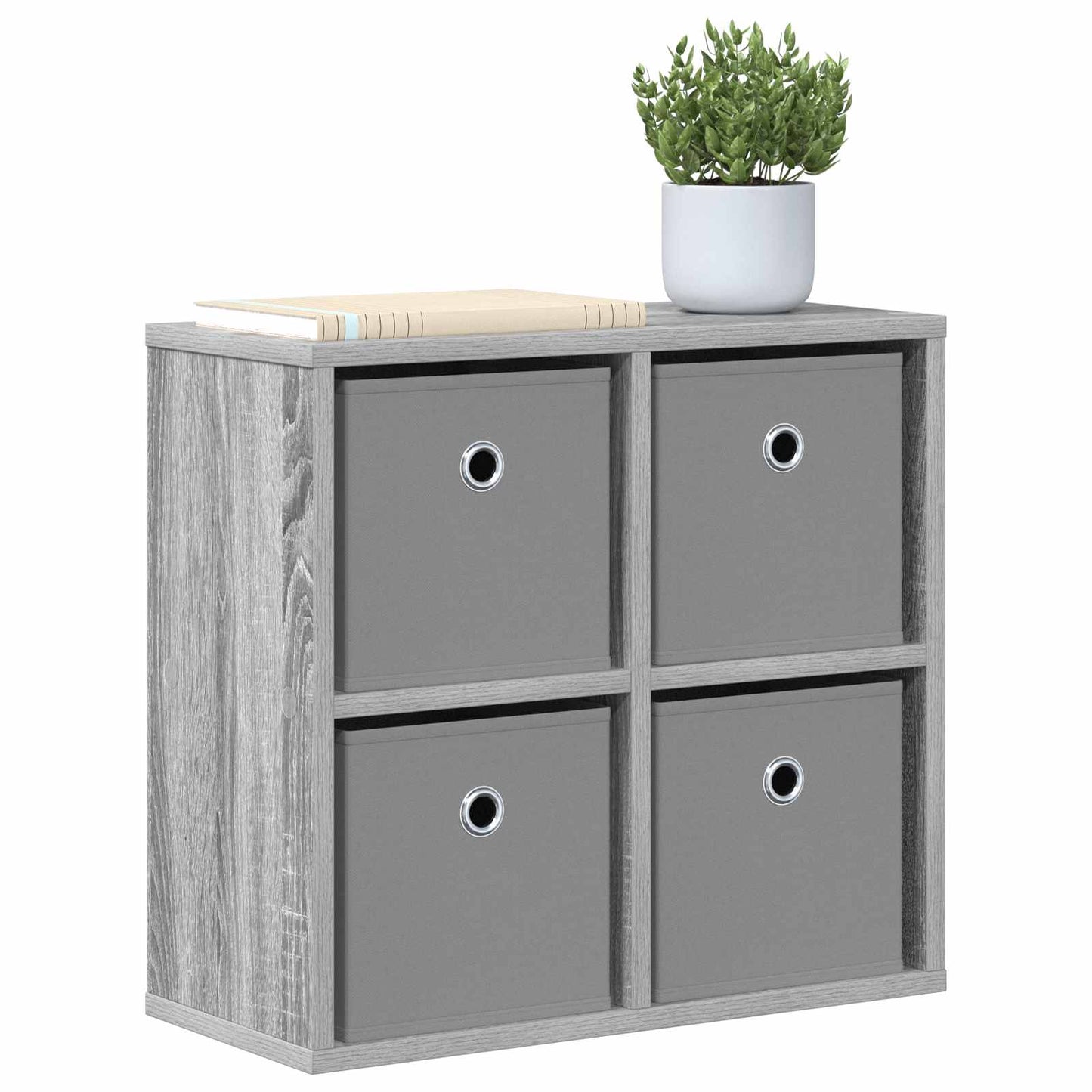 Sideboard med skuffe Grå Sonoma 49,5 x 22 x 47 cm