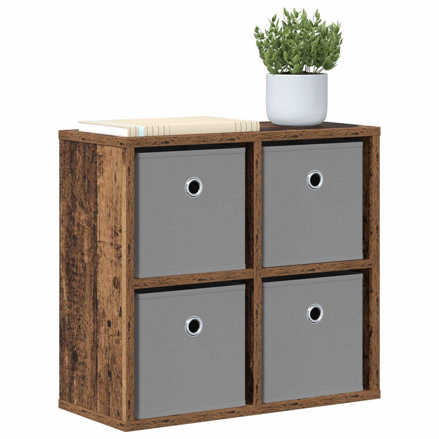 Sideboard med skuffe Gammelt træ 49,5 x 22 x 47 cm