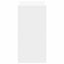 Sideboard med skuffe Hvid 59,5 x 27 x 57 cm