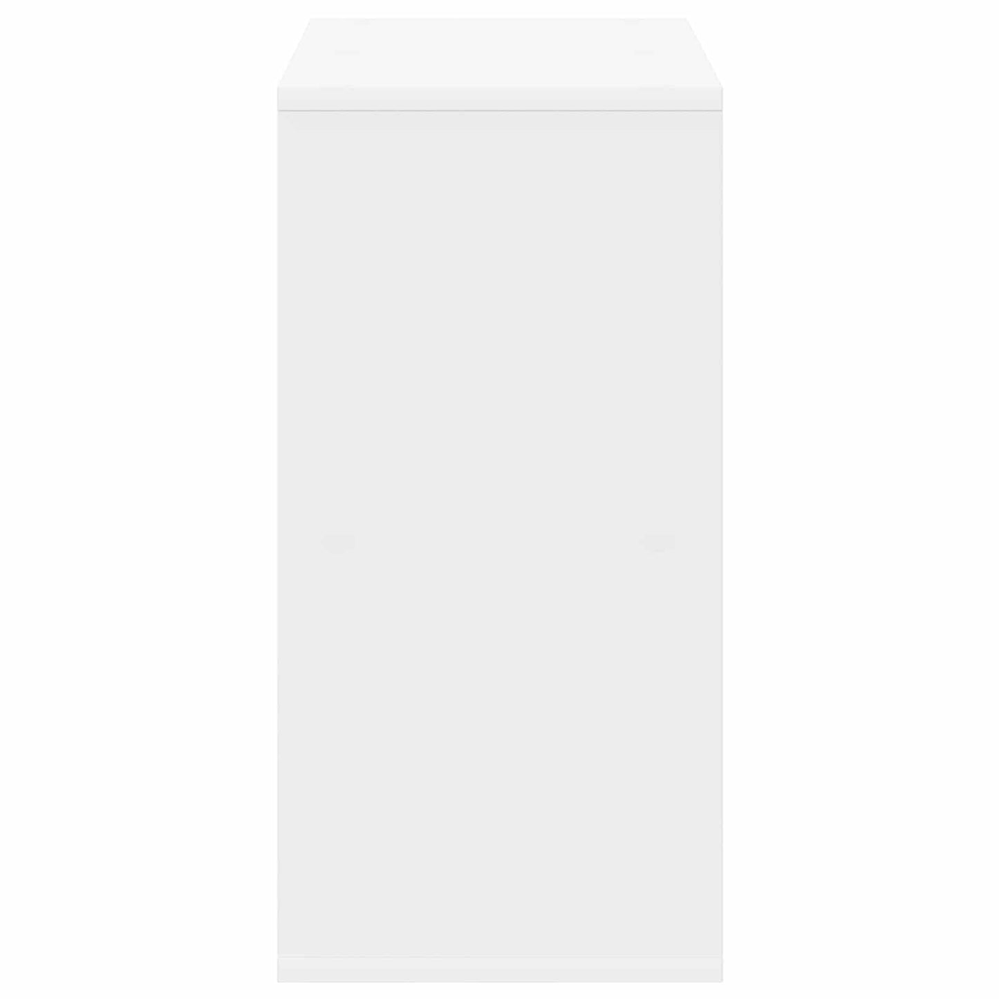 Sideboard med skuffe Hvid 59,5 x 27 x 57 cm