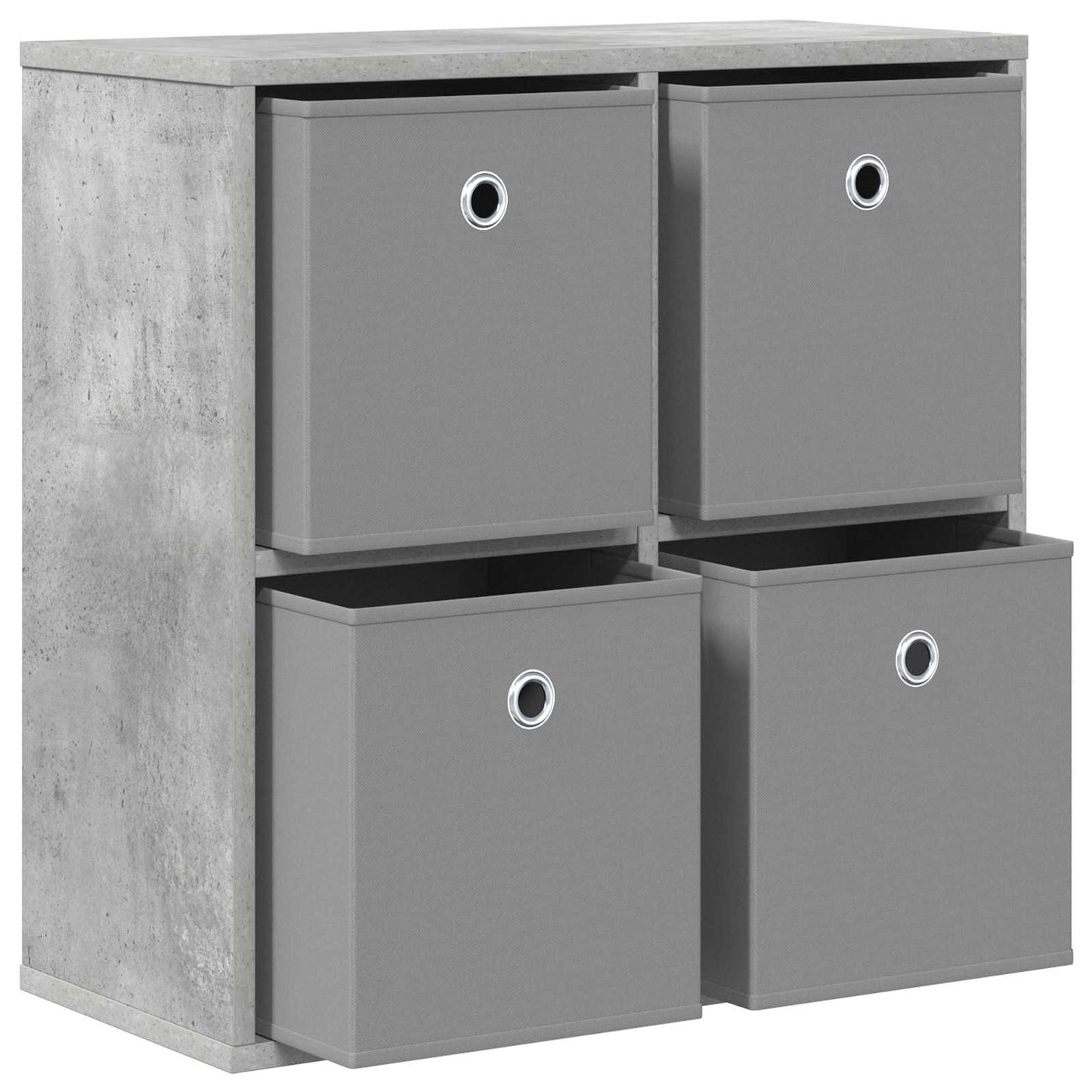 Sideboard med skuffe Beton Grå 59,5 x 27 x 57 cm