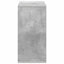 Sideboard med skuffe Beton Grå 59,5 x 27 x 57 cm