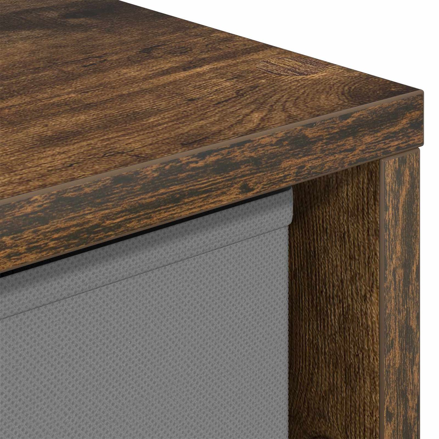 Sideboard med skuffe Røget eg 59,5 x 27 x 57 cm