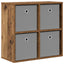 Sideboard med skuffe Gammelt træ 59,5 x 27 x 57 cm