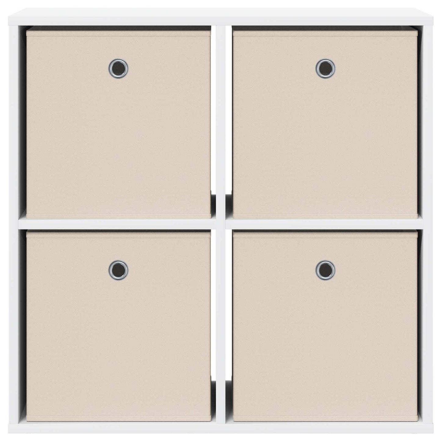 Sideboard med skuffe Hvid 68,5 x 32 x 67 cm