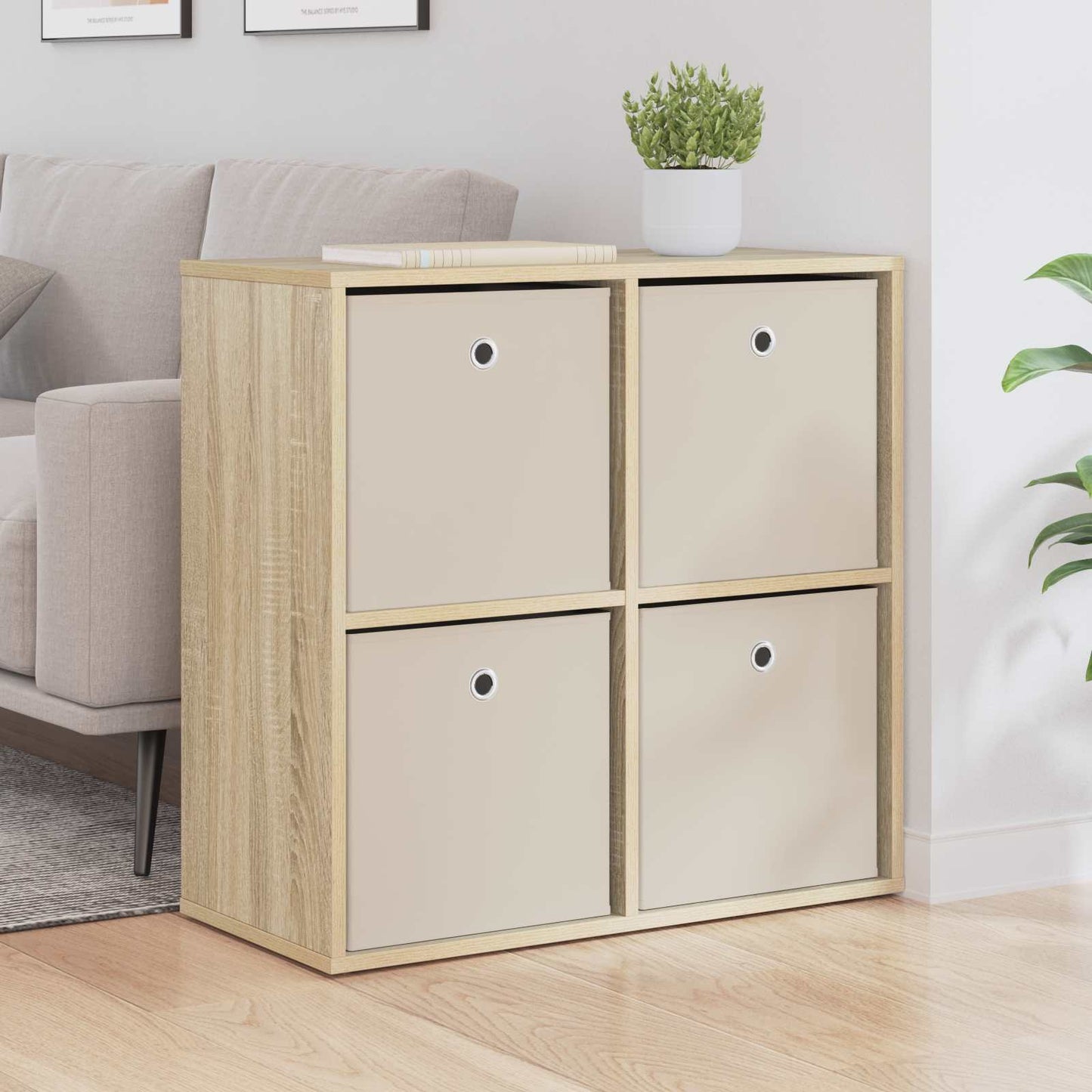 Sideboard med skuffe Sonoma eg 68,5 x 32 x 67 cm