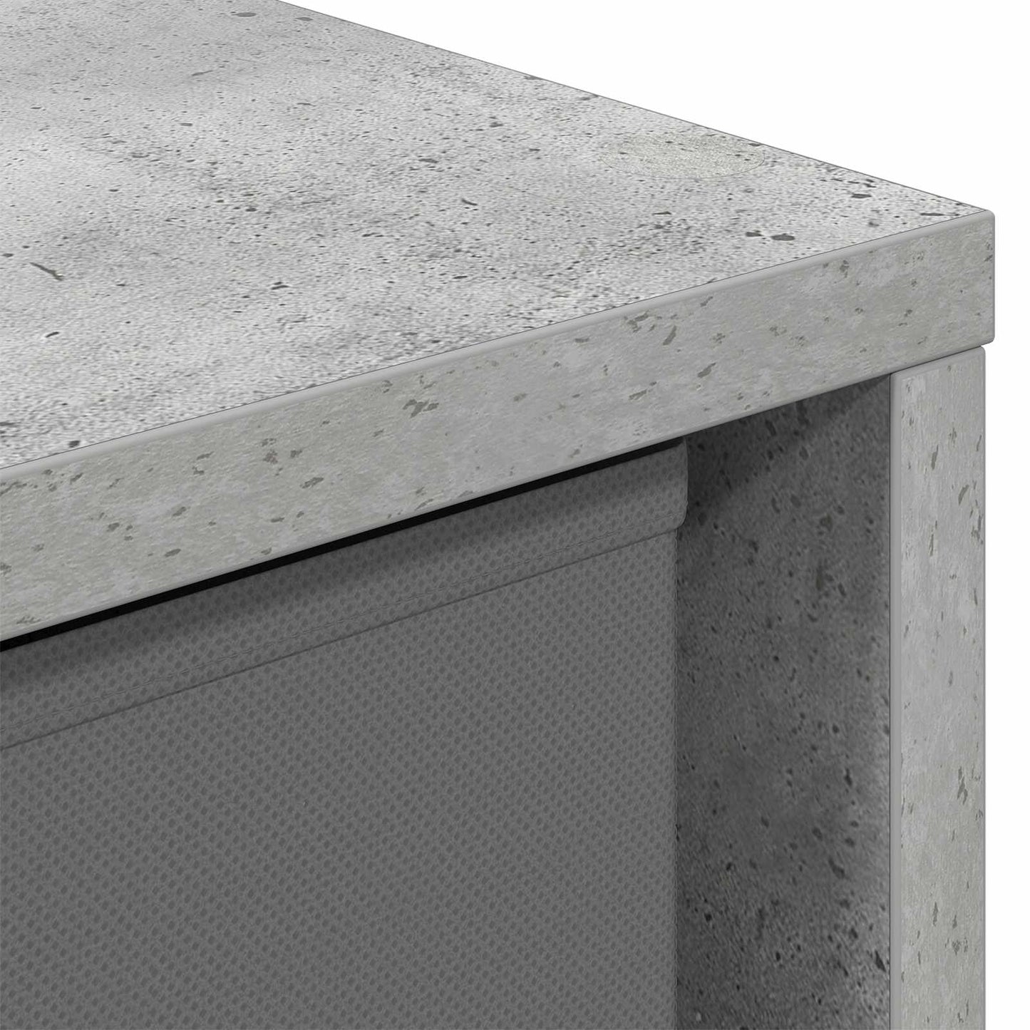Sideboard med skuffe Beton Grå 68,5 x 32 x 67 cm