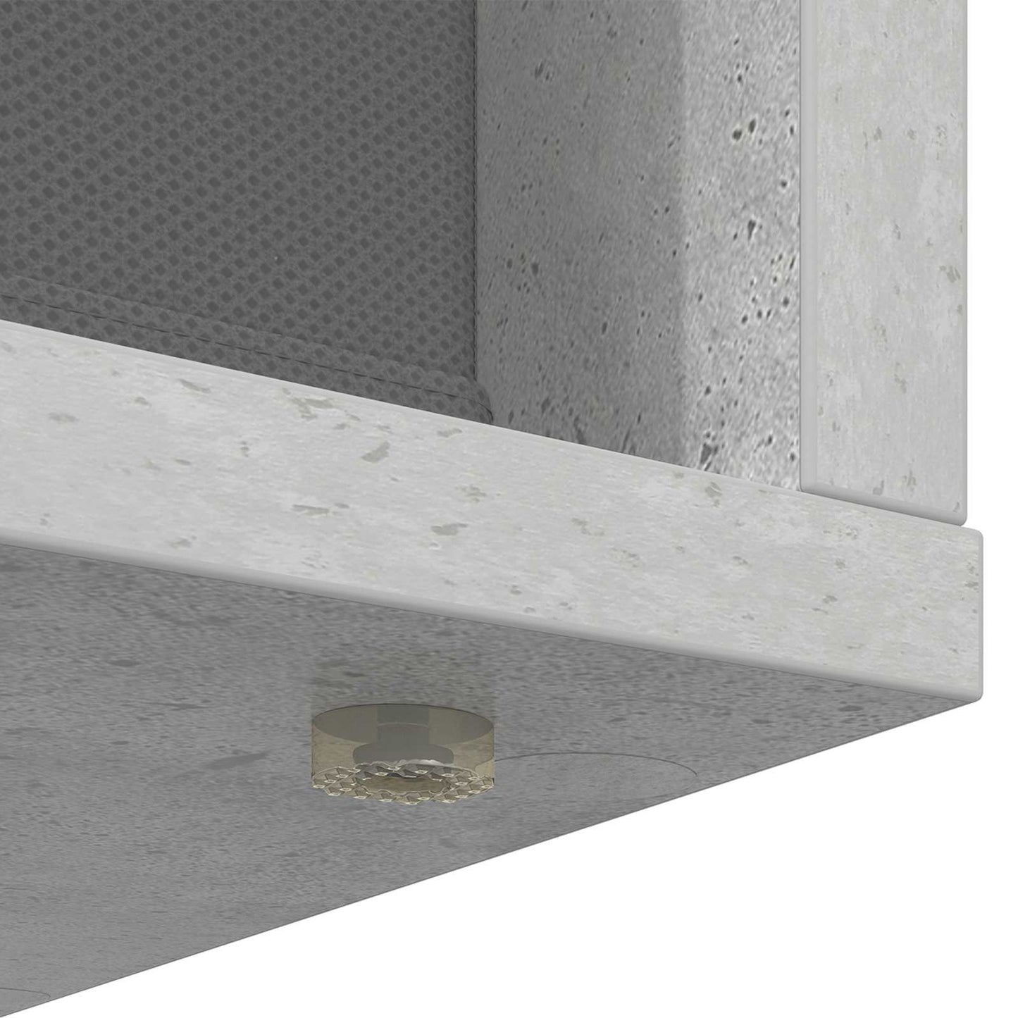 Sideboard med skuffe Beton Grå 68,5 x 32 x 67 cm