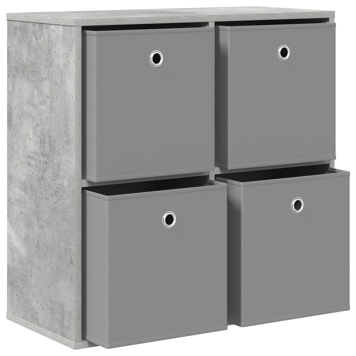 Sideboard med skuffe Beton Grå 68,5 x 32 x 67 cm