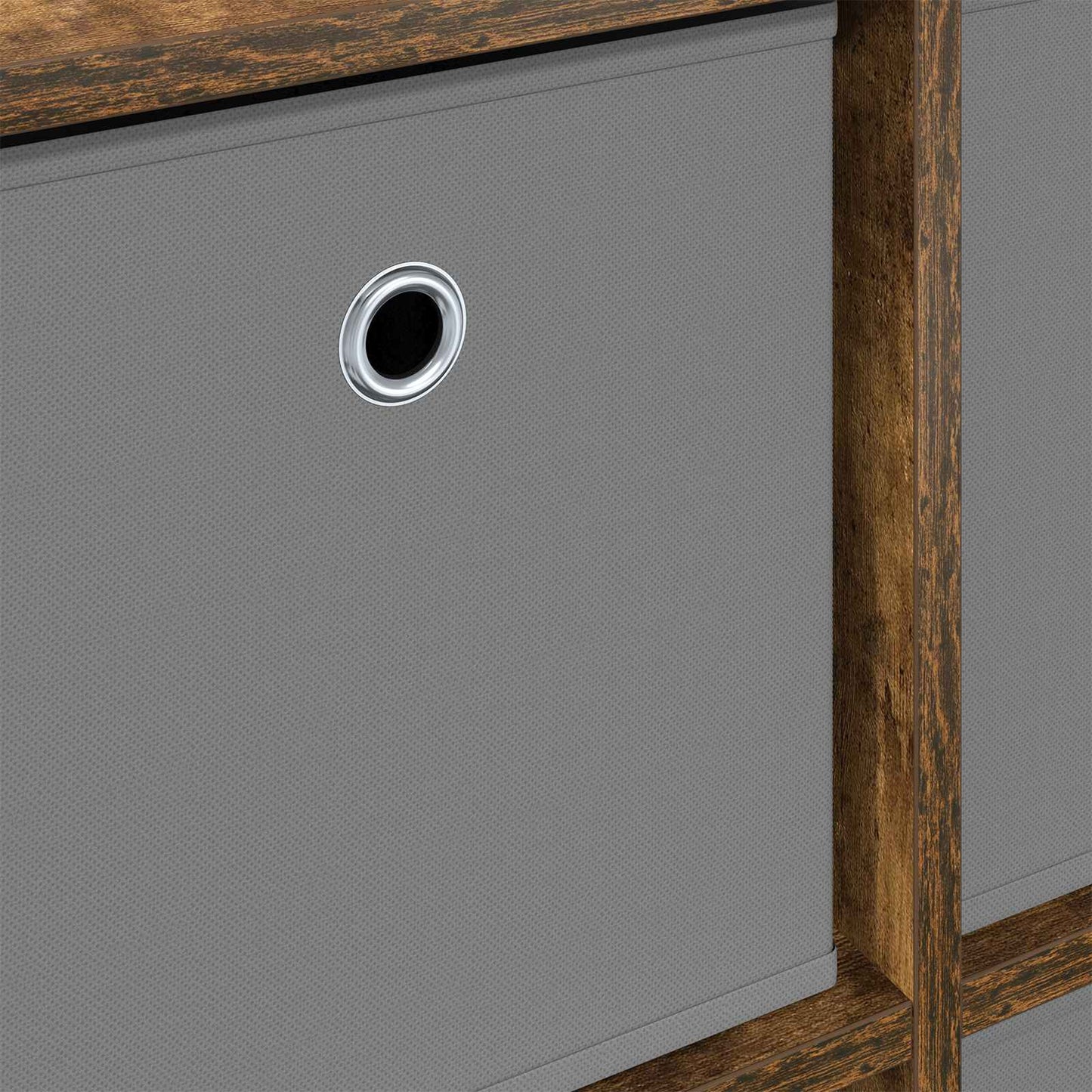 Sideboard med skuffe Røget eg 68,5 x 32 x 67 cm