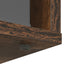 Sideboard med skuffe Røget eg 68,5 x 32 x 67 cm