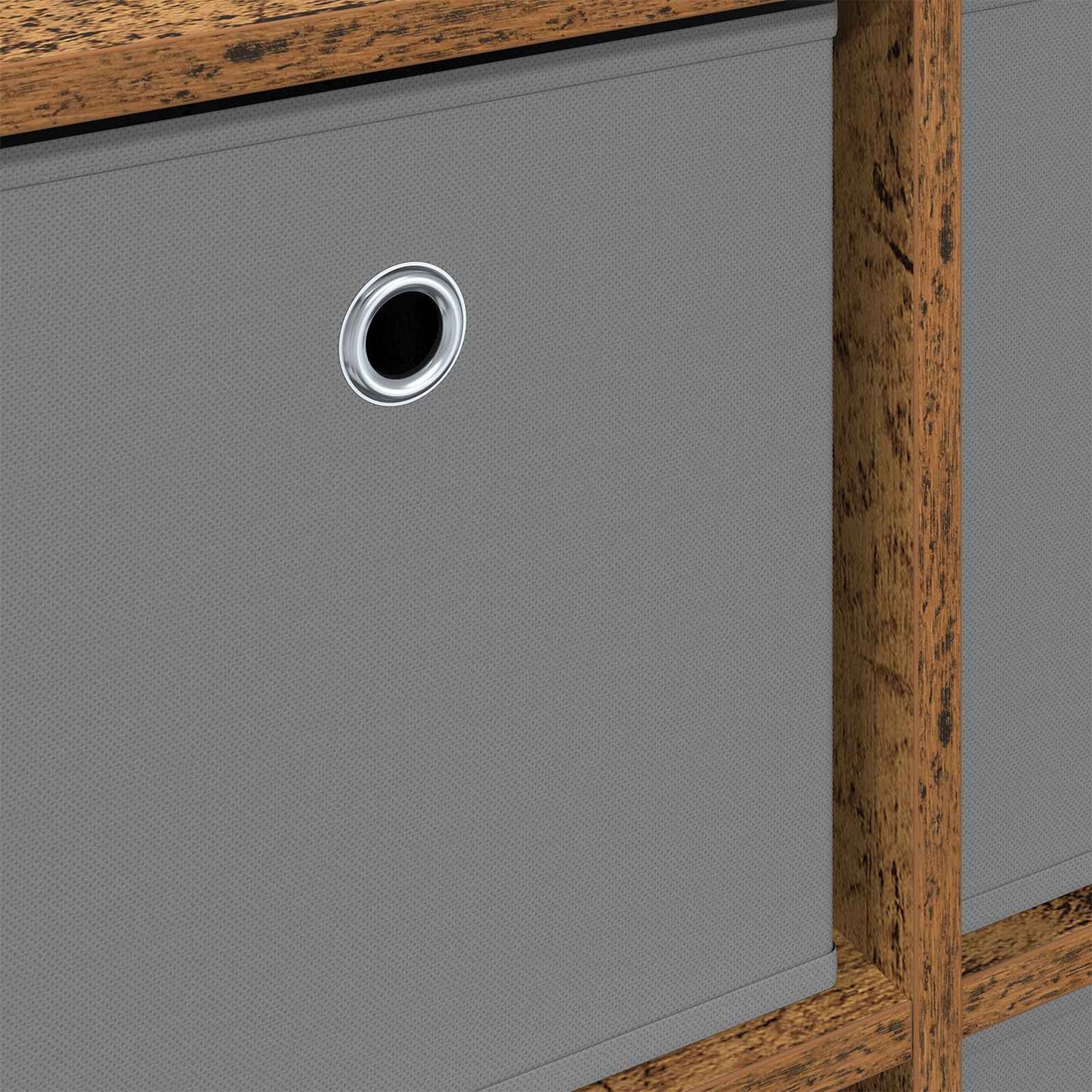 Sideboard med skuffe Gammelt træ 68,5 x 32 x 67 cm