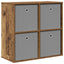 Sideboard med skuffe Gammelt træ 68,5 x 32 x 67 cm