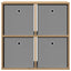 Sideboard Artisan Egetræ 68,5 x 32 x 67 cm
